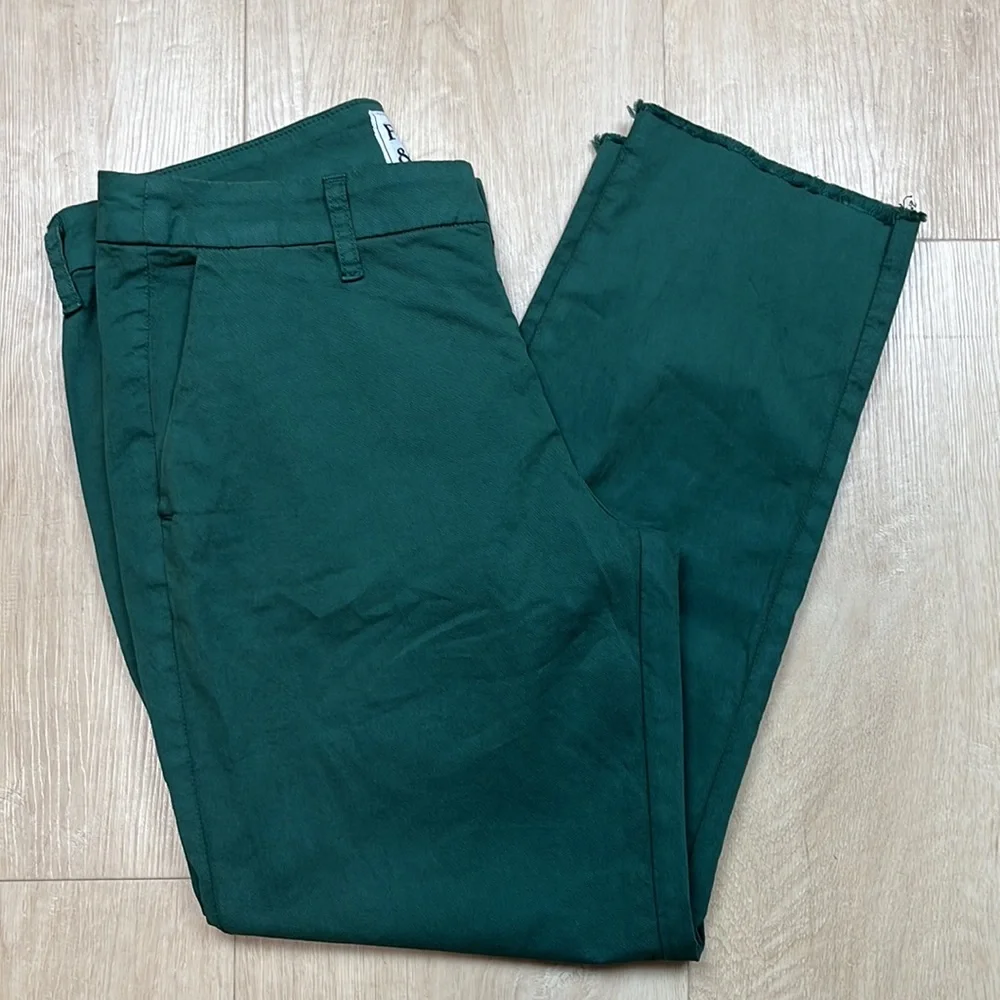 NEW! Frank & eileen Wicklow Stretch Cotton Chino Pants, SIZE 6 1209_10